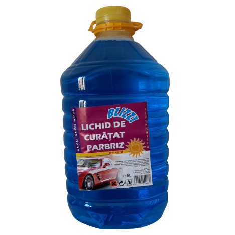 Lichid de parbriz, sezon vara, 5l, BLIZZ RM001.