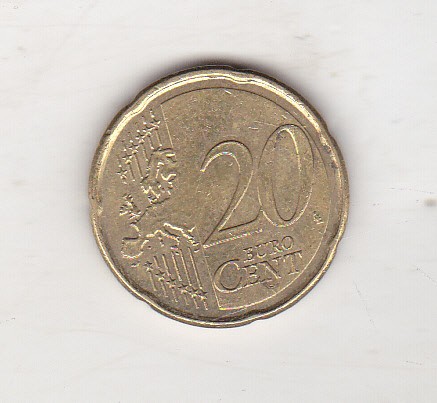 bnk mnd Franta 20 eurocenti 2000