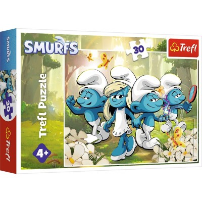 PUZZLE TREFL 30 AVENTURILE STRUMFILOR foto