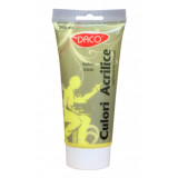 Vopsea Acril DACO Galben Citron, 200 ml, Tempera Acrilica, Culori Acrilice, Vopsea Acrilica, Vopsele Acrilice, Tempera Acril, Vopsea Galben Acril, Acr