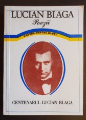 Poezii - Lucian Blaga (centenarul LUCIAN BLAGA) foto