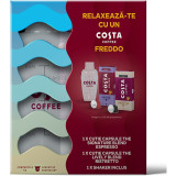 Pachet cafea Capsule, compatibile Nespresso, Costa Freddo cu Shaker inclus