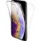 Husa protectie iPhone XS Max, Fully PC &amp; Glass 360&deg; (fata + spate), transparenta, ultra slim, Premium Quality