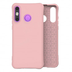 Husa Huawei P30 Lite, Silicon Soft Color, Roz foto