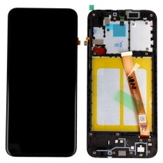 Display Samsung Galaxy A20E A202 Display Cu Rama Black Negru