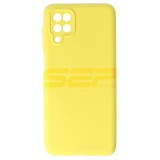 Husa Silicon Galben Samsung Galaxy A12 - Protectie Premium, High Copy