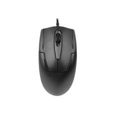 Mouse A4Tech OP-550NU, Wired, USB, 3 Butoane, 1000 DPi, Scroll, V-Track, Senzor Optic, Ambidextru, Negru foto