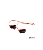 Casti Bluetooth NGS Ranger Artica Rosu, In-Ear, Microfon, IPX4 Rezistent la Apa, Autonomie 7h, Universal