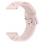 Curea din silicon, compatibila Ticwatch E, telescoape Quick Release, 20mm, Pink