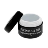 Gel Unghii Constructie INGINAILS Professional Builder Blue 5ml - Gel UV Autonivelant, Elastic, Rezistent - Uz Profesional