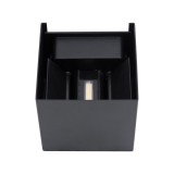 Aplica Randy LED 6W 4000K IP65, negru, Erste