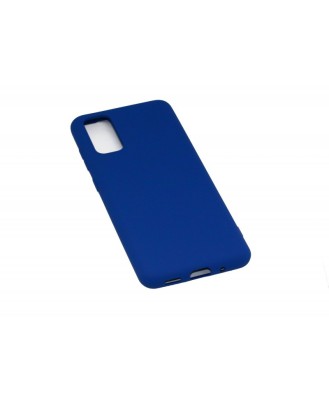 Husa Silicone Case Huawei Y7P Albastra, P40 Lite E foto