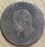 MNDSTR (1) Franta Napoleon III 10 Centimes