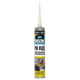 Mastic Poliuretanic BISON PU Flex, 300 ml, Etanseizant Poliuretanic, Mastic Poliuretanic, Mastic pentru Lemn, Mastic pentru Lemn, Amenajari Interioare