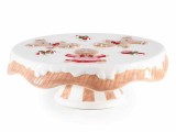 Cumpara ieftin Platou Craciun ceramica multicolora 25x8.5 cm