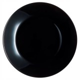 Farfurie Arcopal, Sticla, 25cm, Negru