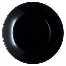 Farfurie Arcopal, Sticla, 25cm, Negru foto