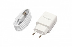 Incarcator Rapid Universal Usb cu 3 Porturi de 1.0 A, 2.1 A si 3.1 A Treqa foto