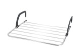 Cumpara ieftin Suport rufe suspendabil AdTrend, Aluminiu/Plastic, 63x49x17 cm, Argintiu/Negru