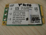 Placa wireless laptop Lenovo ThinkPad T400, Intel WiFi 5300, 43Y6495, 506679-001