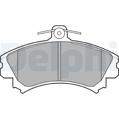 DELPHI LP993 set placute frana,frana disc foto