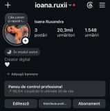 Cont Instagram de v&acirc;nzare