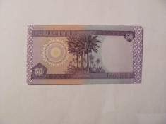 CY - 50 dinars 2003 Irak UNC foto