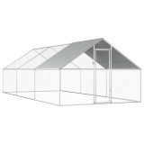 Cumpara ieftin Cotet de pasari pentru exterior, 2,75x6x1,92 m, otel galvanizat