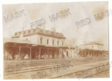 4130 - PREDEAL Railway Station destroyed 11/8 cm - old PC real Photo unused