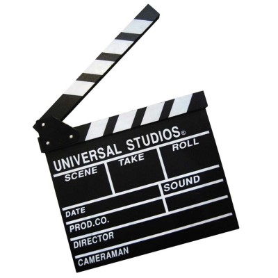 Clacheta clapperboard din lemn pentru studio de filmare foto
