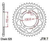 Cumpara ieftin Pinion transmisie spate JT Sprockets JTR7, 44 dinti