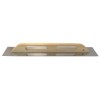 Gletiera Inox Profesionala Comensal, Maner Lemn Lung, 13x68 cm