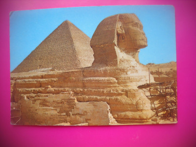 HOPCT 75315 SFINXUL SI PIRAMIDELE -EGIPT -CIRCULATA foto