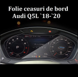 Folie sticla securizata ceasuri ce bord cu configuratie inalta Audi Q5L 18-20