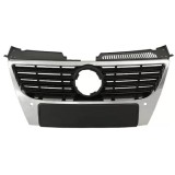 Grila radiator VW Passat (B6 (3C)), 01.2005-07.2010, cu gauri pentru senzori de parcare, 3CO853651AFPW, 955505-3, Rapid