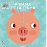 Animale de la fermă. Prima mea carte cu puzzle