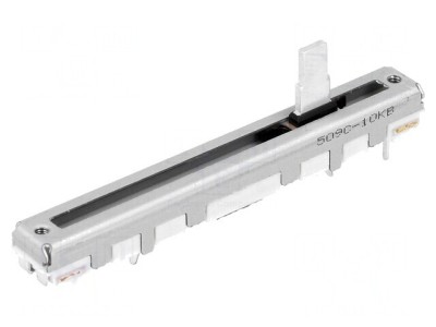 Potentiometru Glisant 10k&amp;Omega; 250mW THT Linear Metalic foto