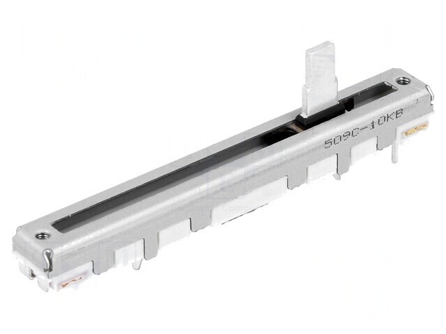 Potentiometru Glisant 10k&Omega; 250mW THT Linear Metalic