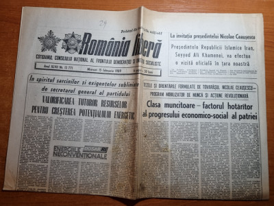 romania libera 15 februarie 1989-staiunea maneasa,statiunea bala foto