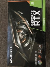 GIGABYTE GeForce RTX 2080 Ti 11GB GDDR6 (GV-N208TGAMING OC-11GC) Placa video foto