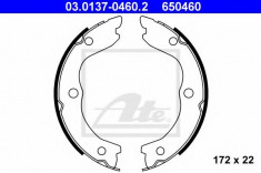 Set saboti frana, frana de mana NISSAN X-TRAIL (T30) (2001 - 2013) ATE 03.0137-0460.2 foto