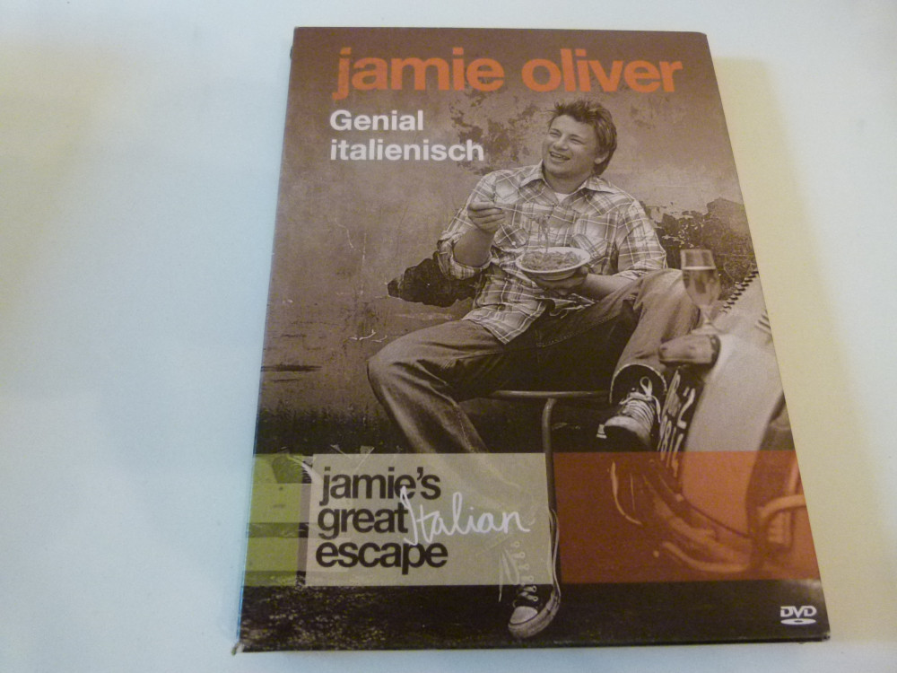 Jamie Oliver - genial italian, DVD, Altele | Okazii.ro