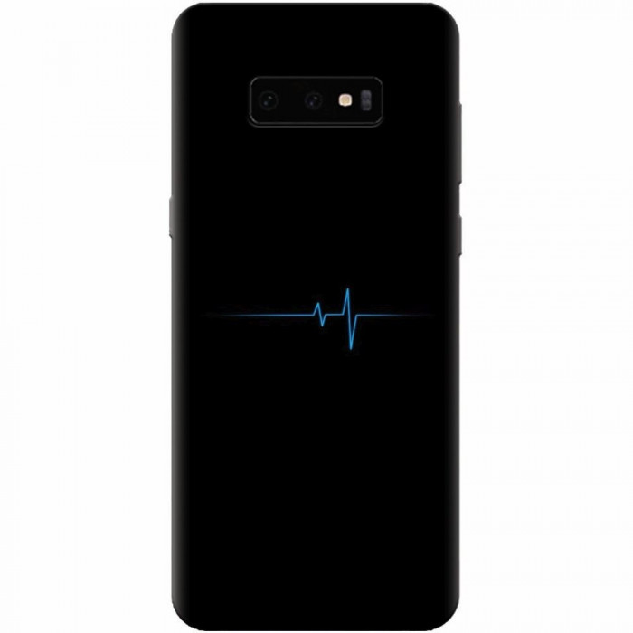 Husa silicon personalizata pentru Samsung Galaxy S10 Lite, Heartbeat