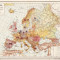 HST A2007 Harta politică cu noile frontiere 1922 Institutul cartografic Brașov