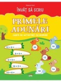 Primele adunari. Carte de activitati cu numere. Invat sa scriu/Roberta Fanti
