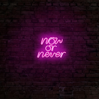 Aplica de Perete Neon Now or Never foto