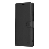 Husa carte Samsung Galaxy S23 Ultra Techsuit Leather folio negru, Maro