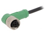Cablu de Conectare M12 &icirc;n Unghi 3m 250VAC 4A PUR