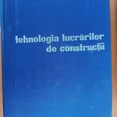 Tehnologia lucrarilor de constructii- R. Negru