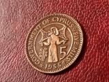 5 mils 1955, stare UNC, [poze]. Discount conform descriere [10 - 20 %. Vezi descrierea.].